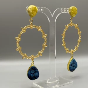 Pendientes dorados de filigrana ORLA DRUSA AA