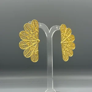 Pendientes dorados de filigrana AMANECER